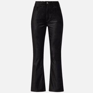 Agolde Nico Velvet Boot-Cut Trousers